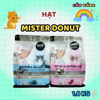 [Hỏa Tốc] Hạt MISTER DONUT Mix Topping cho mèo - 500g/ 1 kg/ 1.8kg