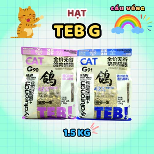 Hạt TEB G mix chà bông bồ câu cho mèo - 500g / 1.5kg