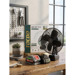 Quạt lồng sắt cánh sắt 8 inch hiệu tocdo cực bền