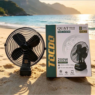 Quạt lồng sắt cánh sắt 8 inch hiệu tocdo cực bền