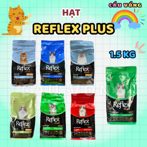 Hạt REFLEX PLUS cho mèo - Túi chia 1kg / 1,5kg