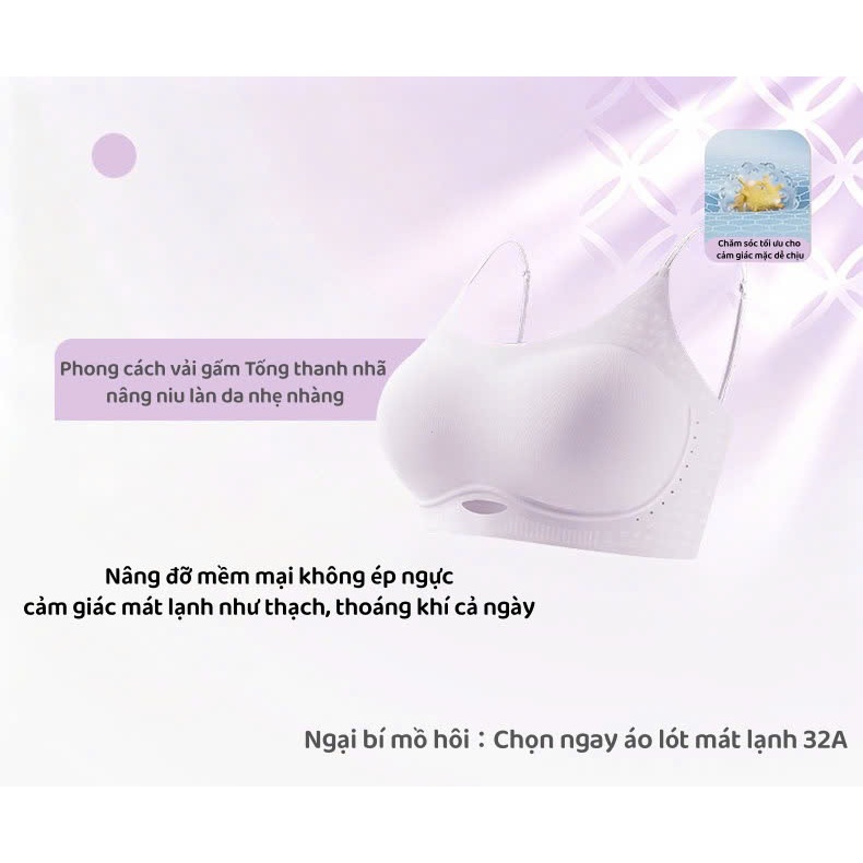 (Combo2 ) Áo Ngực LUCKORA Gel Mềm Không Gọng Mỏng Nhẹ Nâng Đỡ Tự Nhiên Không Hằn Lưng Chất Liệu Mát Lạnh