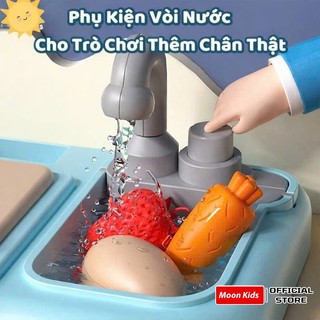 Bộ Đồ Chơi Nấu Ăn Nhà Bếp Cho Bé Gái Cao Cấp Cỡ Lớn, Đồ Chơi Nhập Vai Nhà Bếp Nấu Ăn Có Khói