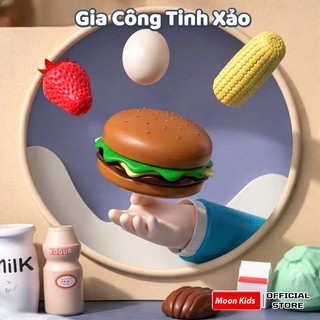 Bộ Đồ Chơi Nấu Ăn Nhà Bếp Cho Bé Gái Cao Cấp Cỡ Lớn, Đồ Chơi Nhập Vai Nhà Bếp Nấu Ăn Có Khói