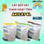 6 TÚI x 4KG_Cát vệ sinh đất sét mix than hoạt tính AKICAT 8L cho mèo