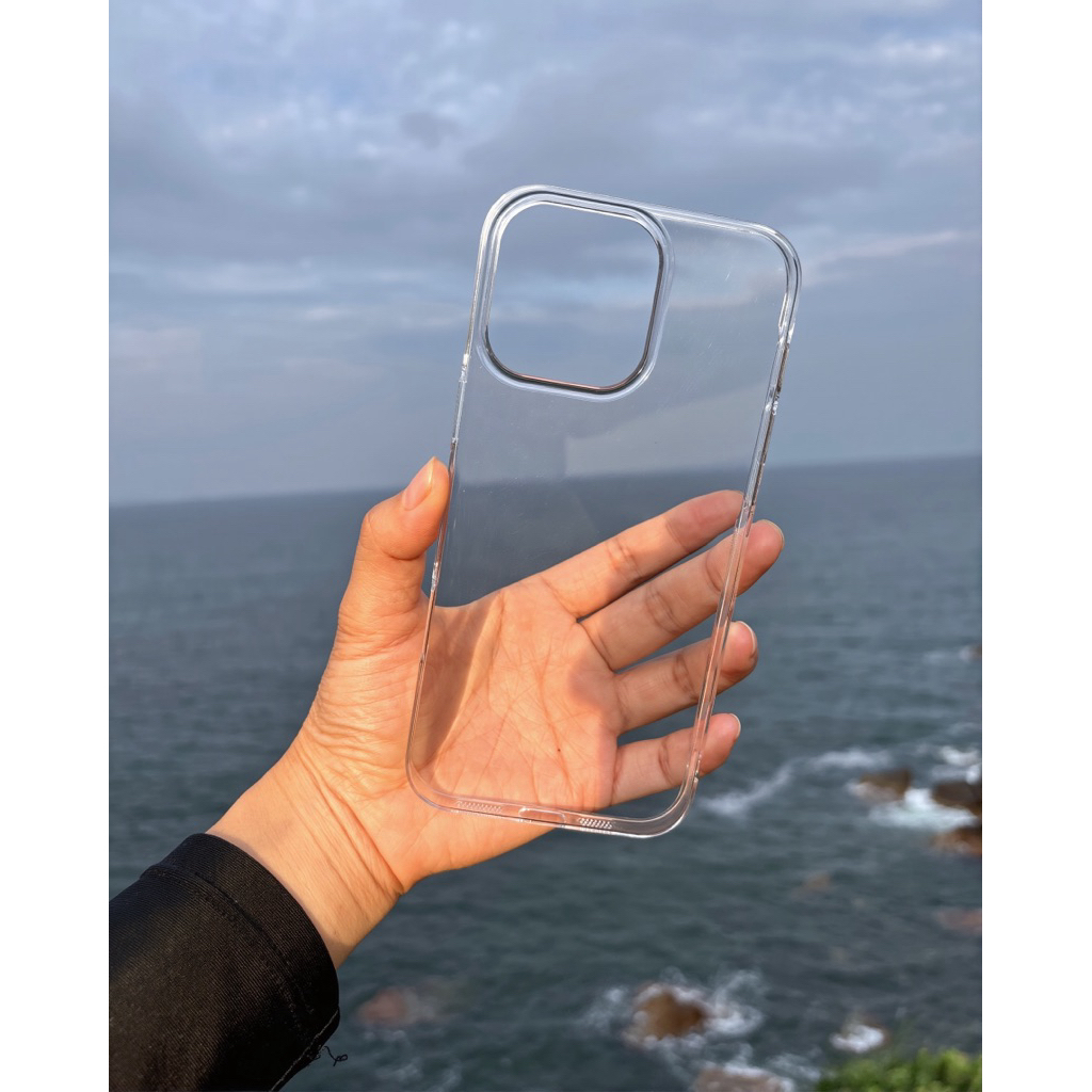 Ốp Trong Suốt LIKGUS lưng cứng viền cứng mỏng nhẹ chống ố vàng dành cho iPhone 17/16/15/14/13/12/pro/max/plus/air