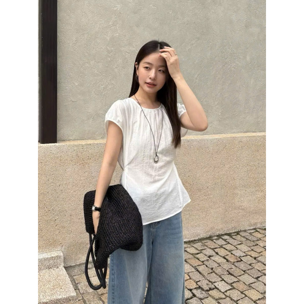 Áo cộc dây buộc basic Onni st