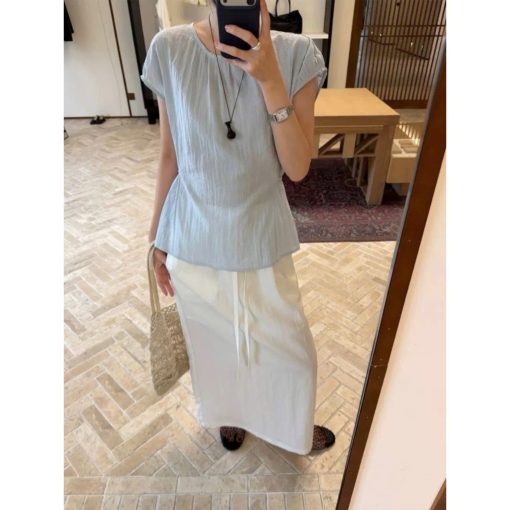 Áo cộc dây buộc basic Onni st
