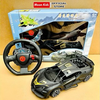 e Ô Tô Điều Khiển Từ Xa R/C Cao Cấp - Đồ Chơi Siêu Xe Biến Hình Cực Ngầu Cho Bé Trai
