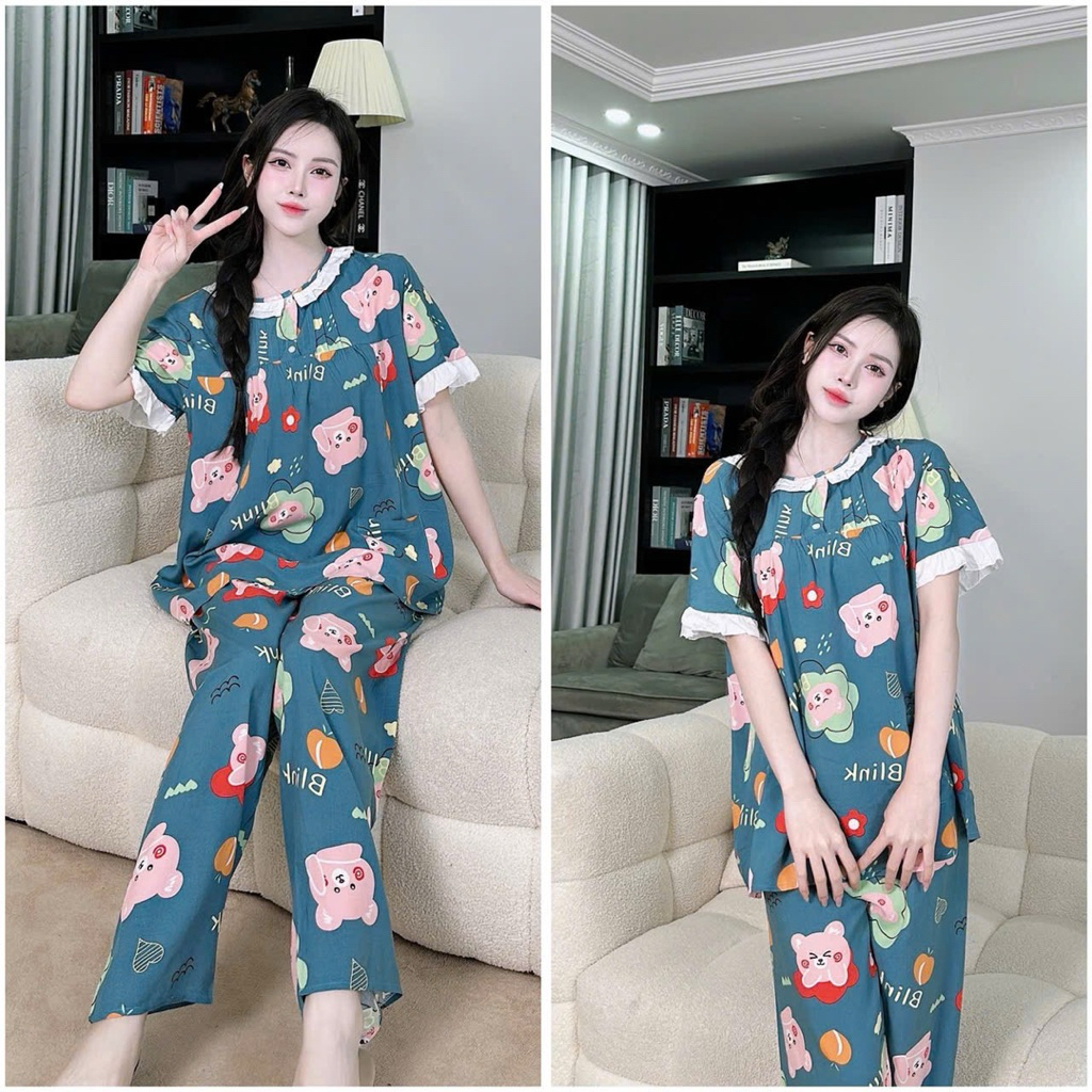 Bộ bầu -bộ sau sinh-BỘ QDAC  LANH CỔ BÈO TRẮNG - nhiều màu, áo có khoá kéo, quần có chun chỉnh