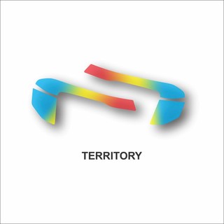Decal dán đèn Territory 2026, decal pvc 3 lớp không phai màu