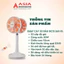 Quạt cây hai đầu 360 độ điều khiển Asia QC12-360-01 Công suất 80w kết hợp 7 cánh, bảo hành 24 tháng