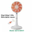 Quạt cây hai đầu 360 độ điều khiển Asia QC12-360-01 Công suất 80w kết hợp 7 cánh, bảo hành 24 tháng