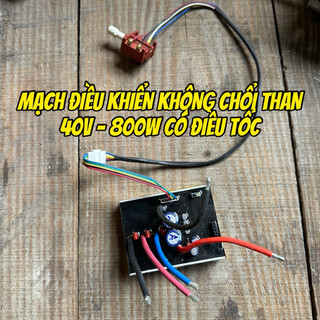 Mạch Điều Khiển Động Cơ Không Chổi Than BLDC 40V 800W có điều tốc