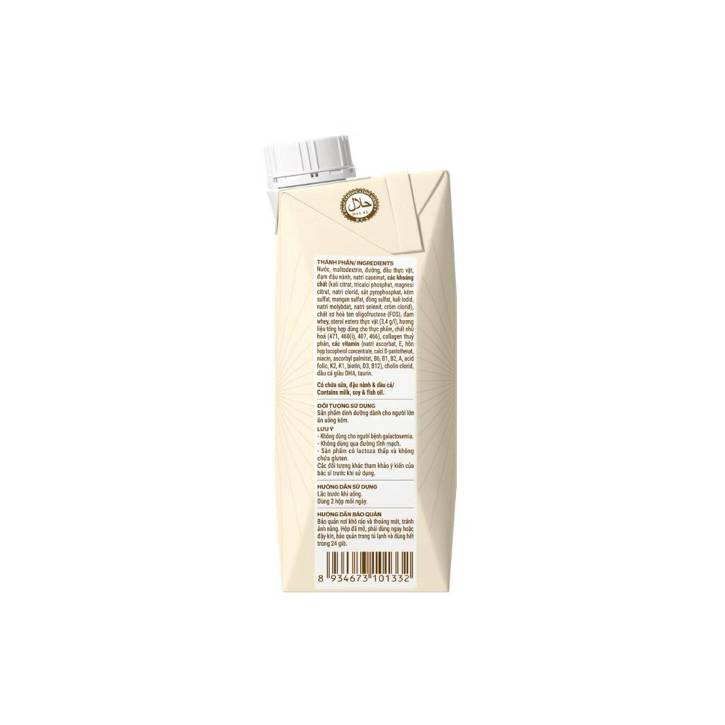 Lốc 3 Hộp Sữa Bột Pha Sẵn Vinamilk Sure Gold [3 hộp giấy 237ml]