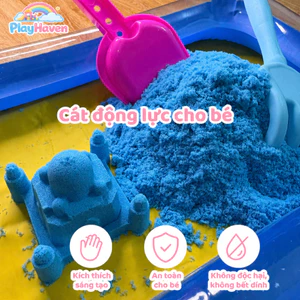 Cát động lực không dính tay cho bé yêu vui chơi tại nhà