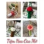 Túi Đựng Son Bằng Len Handmade