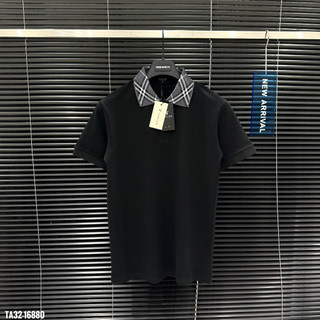 [DEAL MỞ BÁN] Áo Polo Nam Tantier Trơn Phối Cổ Kẻ Classic, Chất Cotton Gai Cao Cấp, Dày Dặn | TANTIER - TA32