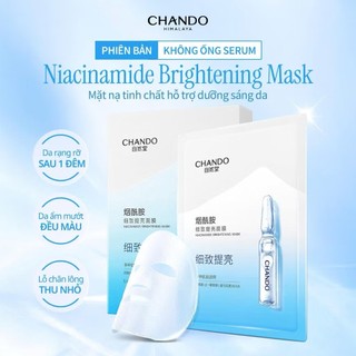 Mặt nạ dưỡng sáng da CHANDO Niacinamide B5 33ml x Skinstory Việt Nam, hỗ trợ dưỡng ẩm, mềm mượt