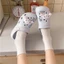 Dép sục nữ trendy mũi tròn kín phối sticker kitty đế 3.5 cm nhựa eva DÉP SỤC