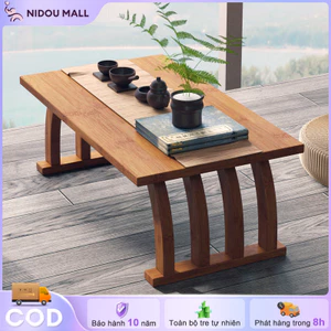 Bàn Trà Tre Đơn Giản Chân Cong Vòm Chịu Lực Tốt Phù Hợp Thưởng Trà/Đọc Sách/Phòng Ngủ ThưởngTrà