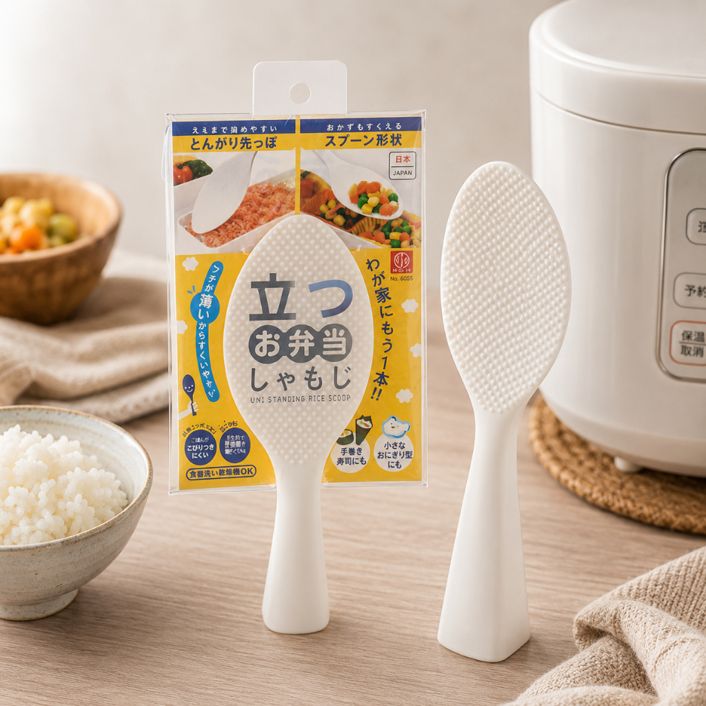 MÔI XÚC CƠM ĐỨNG KHÔNG DÍNH – KM  NHẬT BẢN  6055