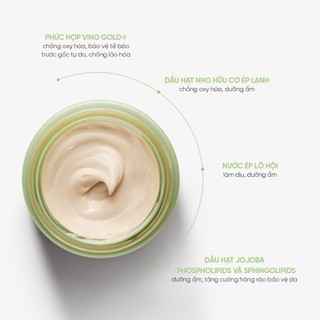 Kem dưỡng hỗ trợ chống oxy hóa M.Asam VINO GOLD 24H Face Cream 50ml