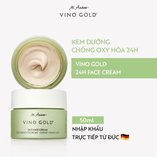 Kem dưỡng hỗ trợ chống oxy hóa M.Asam VINO GOLD 24H Face Cream 50ml