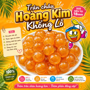 Trân châu Hoàng kim KHỔNG LỒ đặt biệt LONG PHÚ gói 1kg