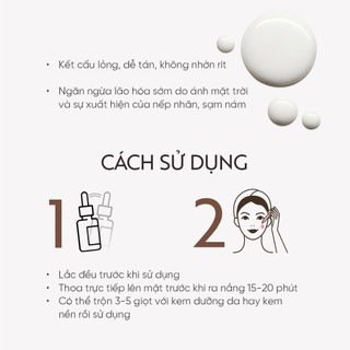 Tinh chất chống nắng SPF 50 M.Asam SUN Drop Fluid SPF 50 30ml