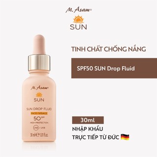 Tinh chất chống nắng SPF 50 M.Asam SUN Drop Fluid SPF 50 30ml