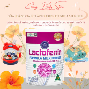 Sữa Hoàng Gia Úc Lactoferrin Hồng Hỗ Trợ Tăng Cường Hệ Miễn Dịch Cho Bé Hộp 50 gói