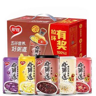 Thùng 12 Lon Cháo Bát Bảo Thơm Ngon Nhiều Vị, Cháo Ăn Liền Thay Thế Bữa Sáng Trọng Lượng 280g