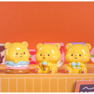 Hộp Mù Chú Gấu Béo Blind Box Figure Mini Siêu Cute Đồ Chơi Sưu Tầm 12 Mẫu Có Mẫu Hiếm Bí Ẩn