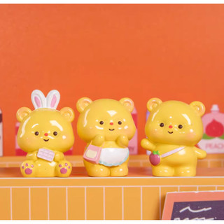 Hộp Mù Chú Gấu Béo Blind Box Figure Mini Siêu Cute Đồ Chơi Sưu Tầm 12 Mẫu Có Mẫu Hiếm Bí Ẩn