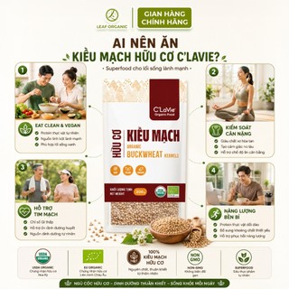 Hạt kiều mạch hữu cơ C'LaVie 200g