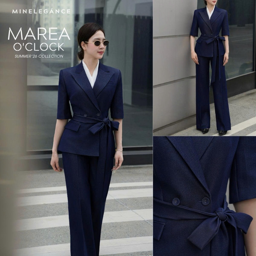 MINELEGÁNCE | SET VEST QUẦN ỐNG ĐỨNG CÔNG SỞ, SANG TRỌNG - MIN451