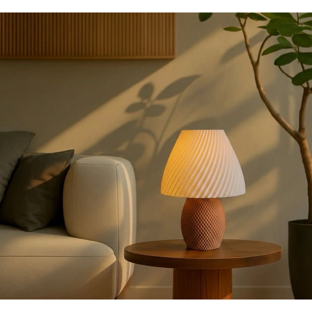 Đèn Ngủ Decor In 3D MIE LIGHT TESSERA LAMP | Bóng LED E27, Ánh Sáng Vàng Ấm, Có Dimmer Điều Chỉnh Độ Sáng