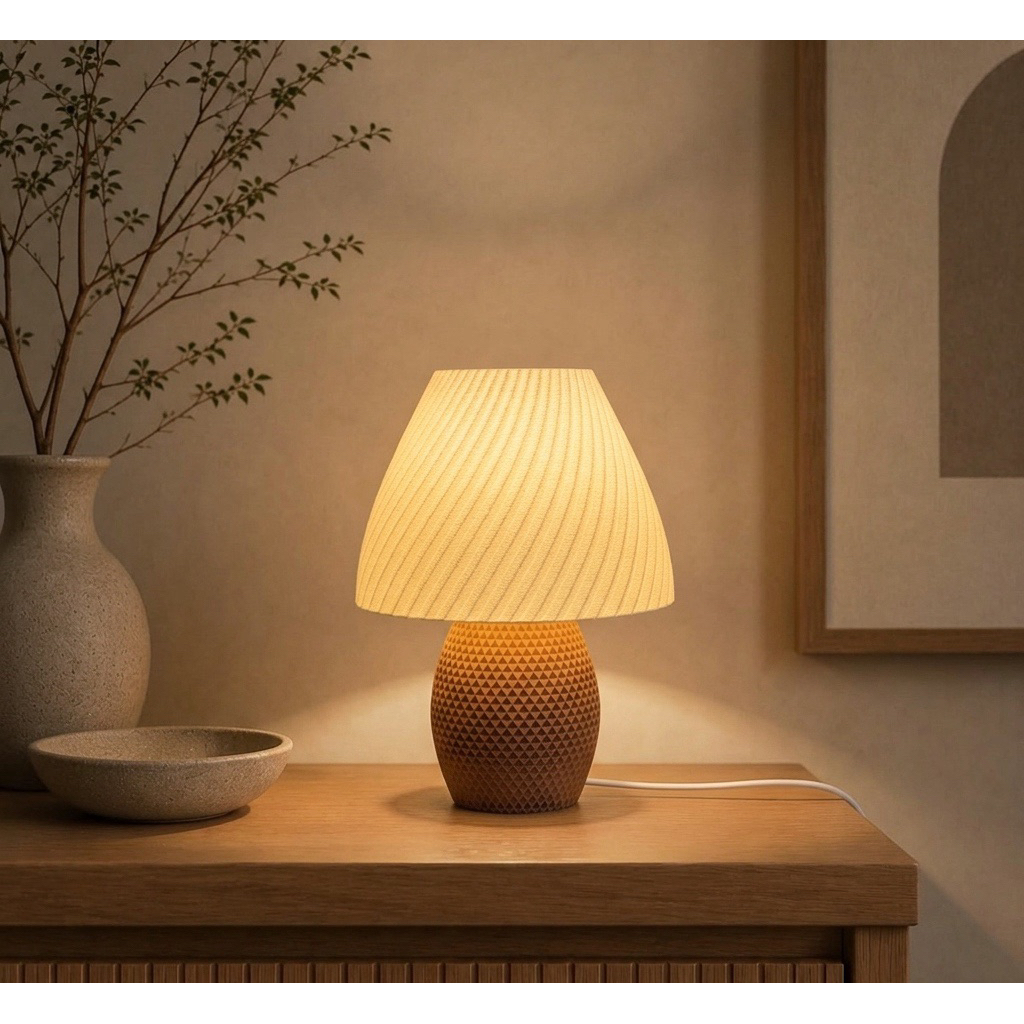 Đèn Ngủ Decor In 3D MIE LIGHT TESSERA LAMP | Bóng LED E27, Ánh Sáng Vàng Ấm, Có Dimmer Điều Chỉnh Độ Sáng