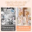 STON Hộp Thùng Đựng Đồ Chơi Bằng PET Trong Suốt Cao cấp búp bê lưu trữ xô trong suốt Thùng đựng đồ có khóa kéo