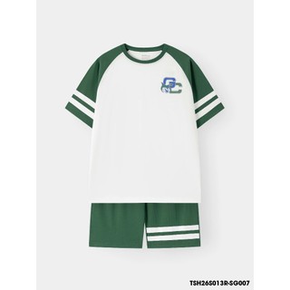 Bộ Đồ Bé Trai WooKids TSH26S013R 9-14 Tuổi | 60% Cotton 40% Polyester | Năng Động Thể Thao