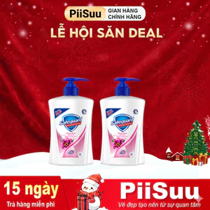 Combo 2 Nước Rửa Tay SAFEGUARD Sạch 99,9% Vi Khuẩn & Dịu Nhẹ Cho Da Hoa Hồng Lô Hội - Chai 450ML - Thái Lan