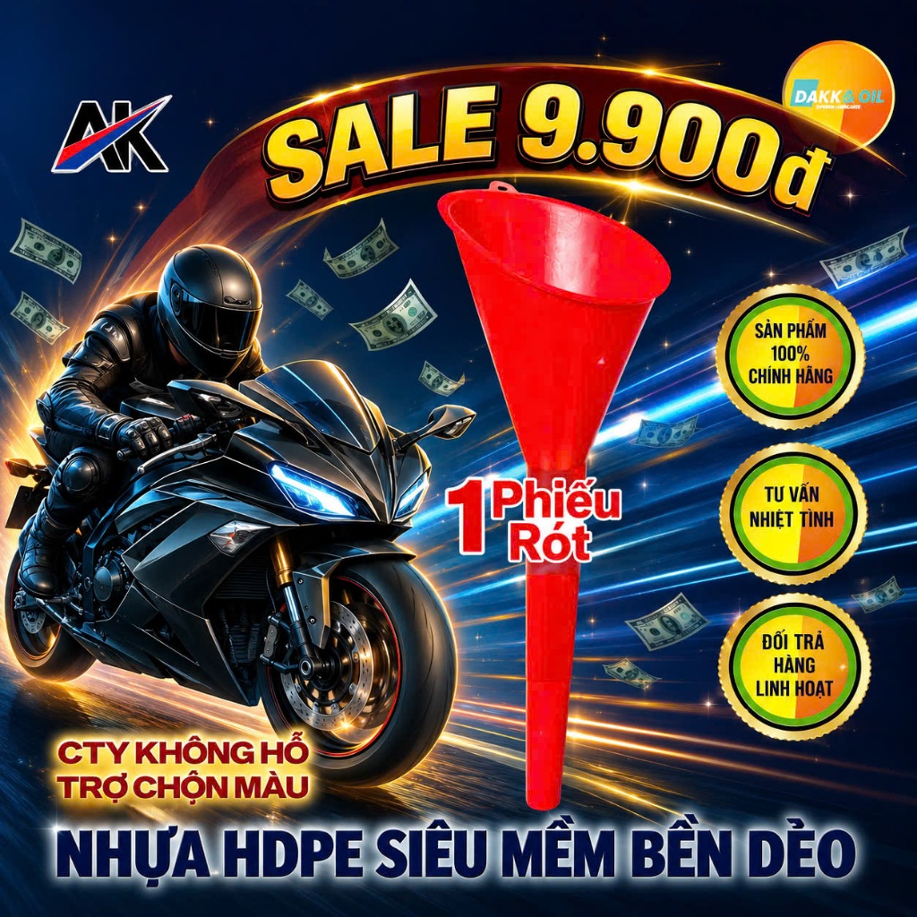 PHỄU RÓT NHỰA HDPE SIÊU MỀM BỀN DẺO