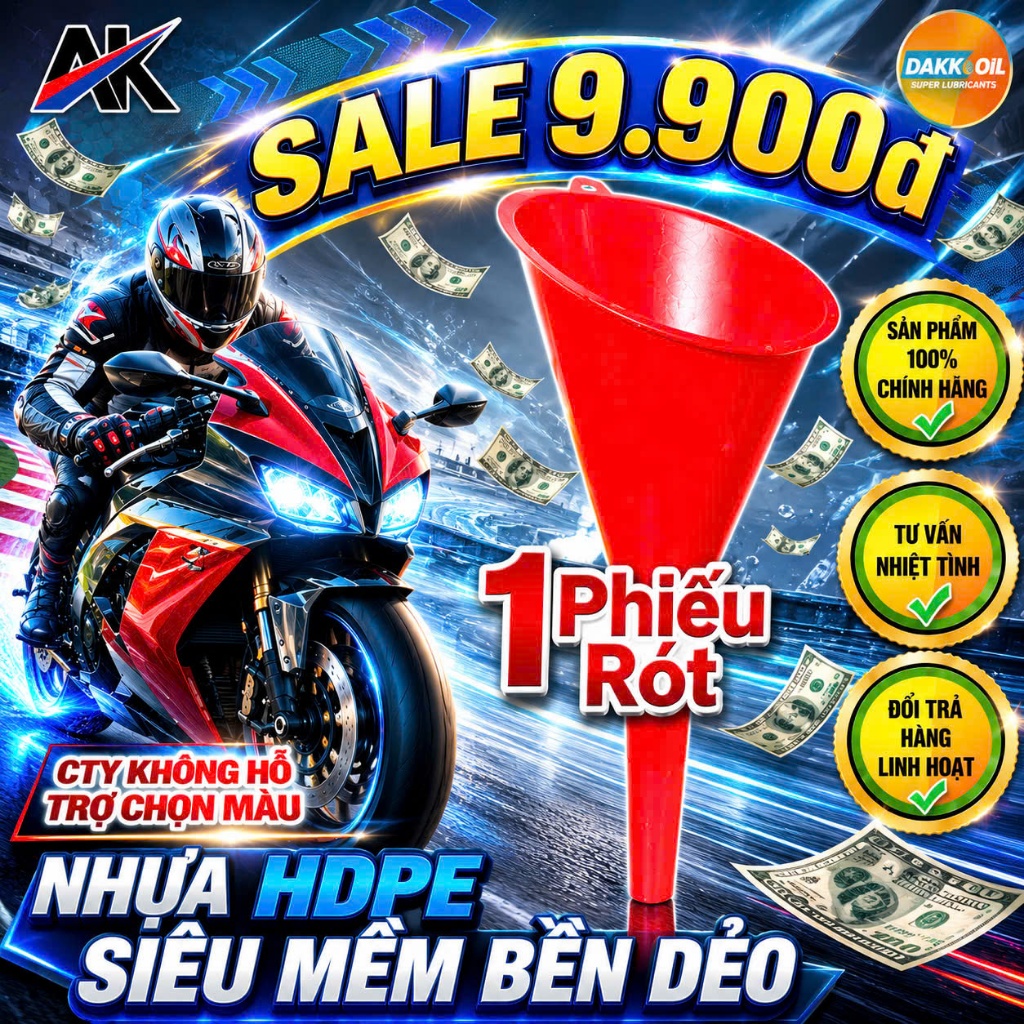 PHỄU RÓT NHỰA HDPE SIÊU MỀM BỀN DẺO