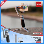 GIMBAL ZHIYUN CINEPEER CQ5 - Tay Cầm Chống Rung 3 Trục Dành Cho Điện Thoại - Hàng Chính Hãng / Bảo Hành 12 Tháng — ảnh 1