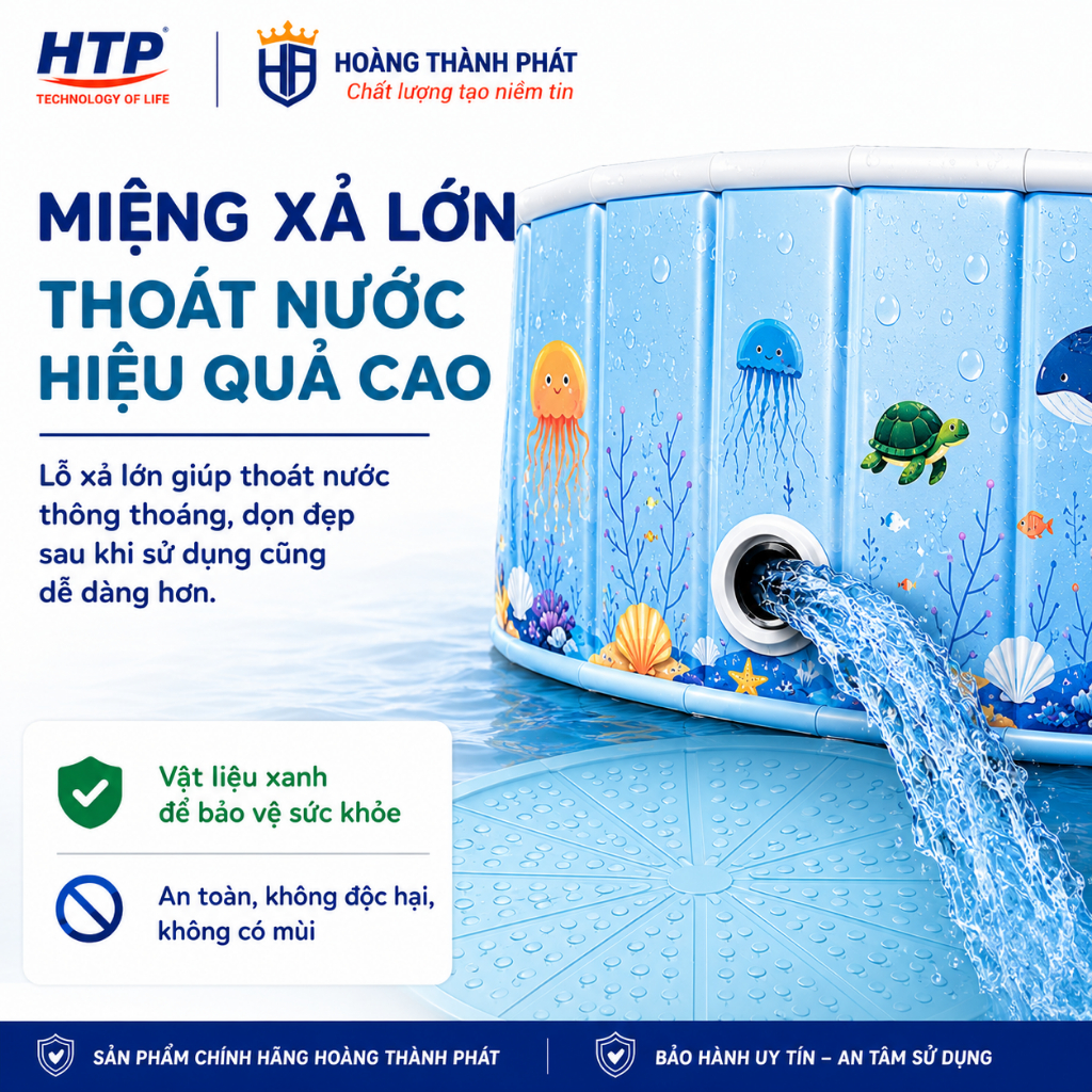 [TẶNG QÙA] Bể Bơi Gấp Gọn, Không Cần Bơm Hơi, Gấp Gọn Mở Nhanh, Chắc Chắn Tiện Lợi Cho Gia Đình