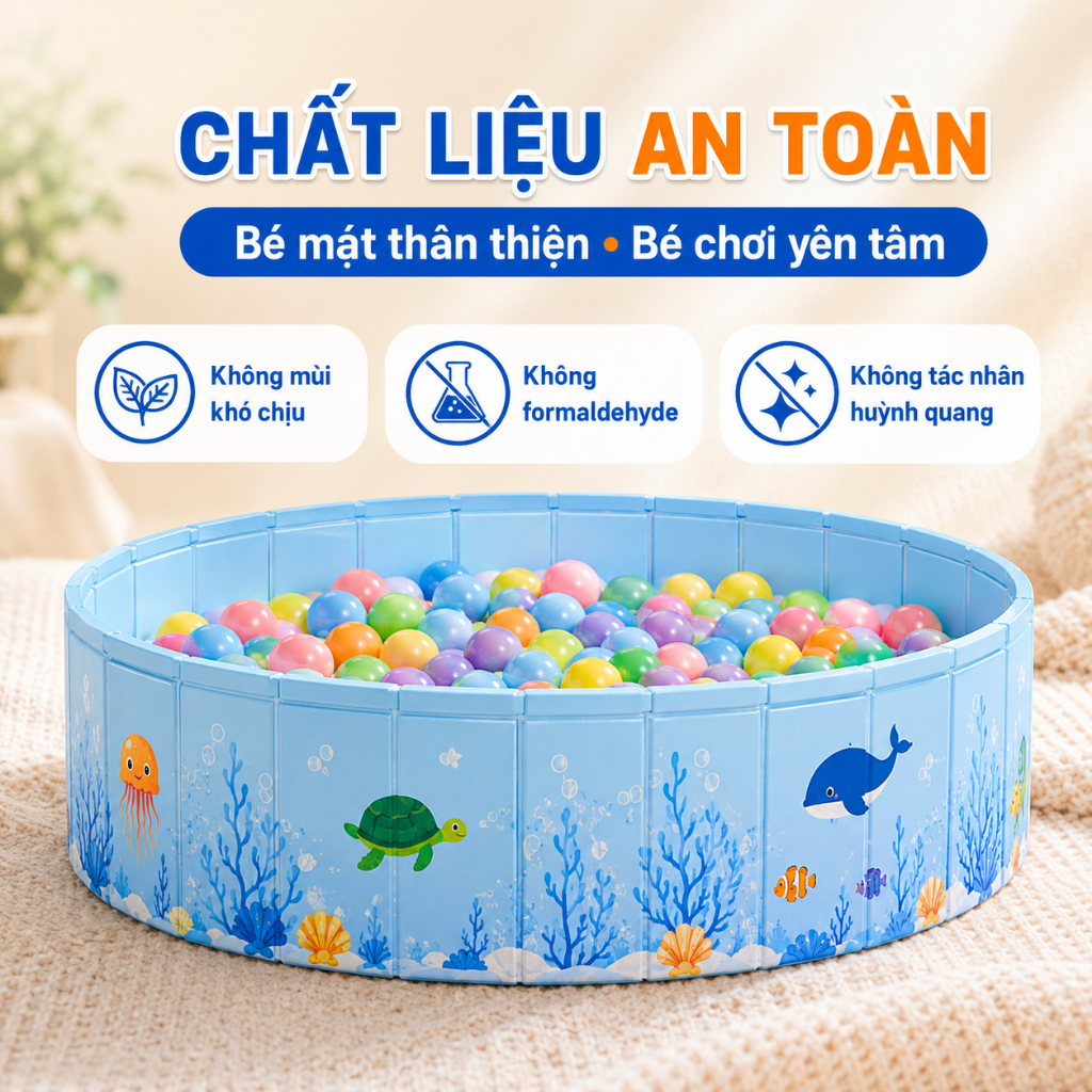 [TẶNG QÙA] Bể Bơi Gấp Gọn, Không Cần Bơm Hơi, Gấp Gọn Mở Nhanh, Chắc Chắn Tiện Lợi Cho Gia Đình