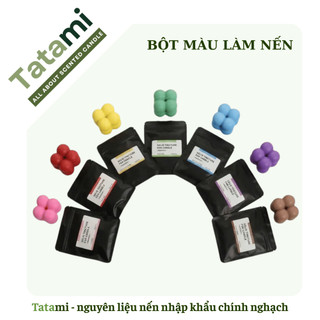 Bột Màu Làm Nến Tan Trong Dầu Tatami | Màu Nhuộm Nến Thơm DIY Handmade