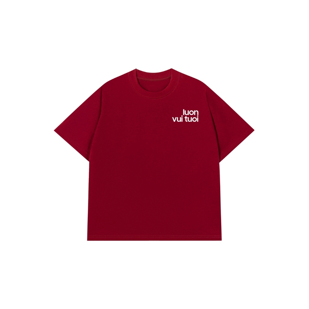 Áo Thun THÈM RƯỢU KHÁT BIA Áo Phông REDLABEL Cotton 100% Oversize Nam Nữ TS103