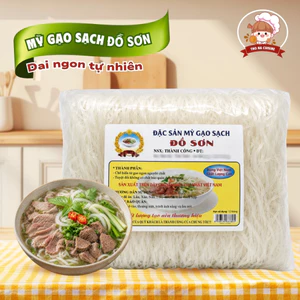 Mỳ gạo sạch Đồ Sơn gói 300g từ gạo ngon nguyên chất, không chất bảo quản